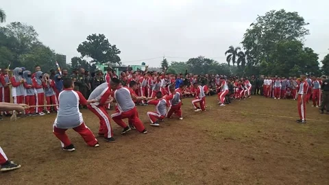Pulling Rope Competition In Independence Day 動画素材 204759305