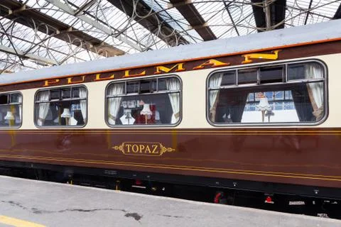 Pullman Railway Carriage Foto stock