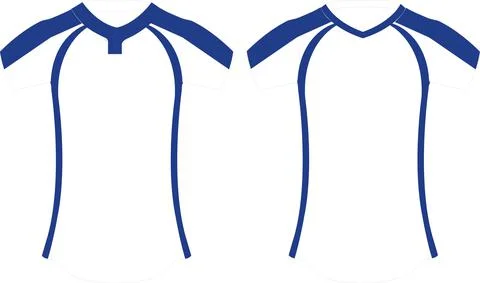 Pullover and Two Button Jersey Vectors Stock Illustration