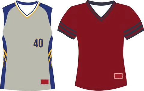 Pullover V Neck Jersey With Set In sleeves Vectors Ilustración de archivo