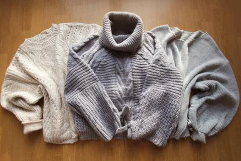 Pullover,wolle,handgemacht,pulli,pullis,handgefertigt,selbstgemacht *** sw... Foto stock