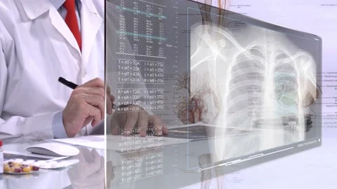 Pulmonologist Doctor Stock Footage 200754652