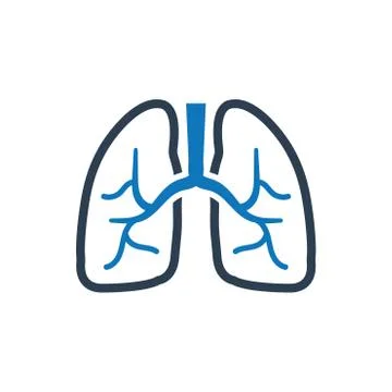 Pulmonology Icon Stock Illustration