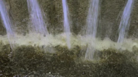 Pulp production. Washing and bleaching of softwood pulp. Paper production Stockbeeldmateriaal 296889079