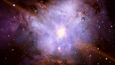 Pulsar - Star. Powerful rays of neutron star Stock Footage 310088926