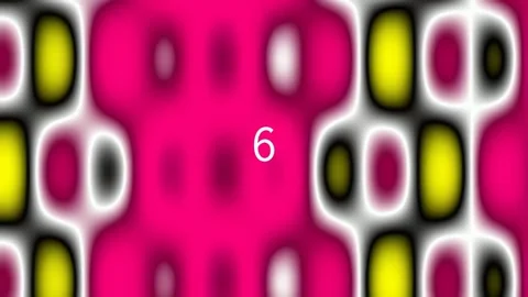 Pulsating abstract colorful geometric wave seamless looping background video Stock Footage 342093938