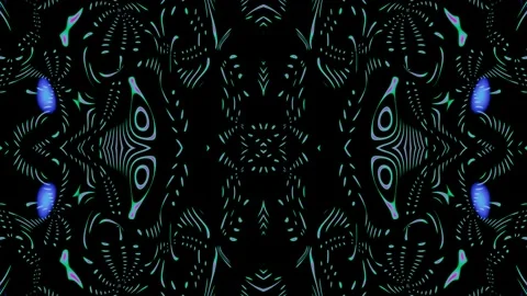 Pulsating abstract lilac pattern VJ Loop Stock Footage 173538937