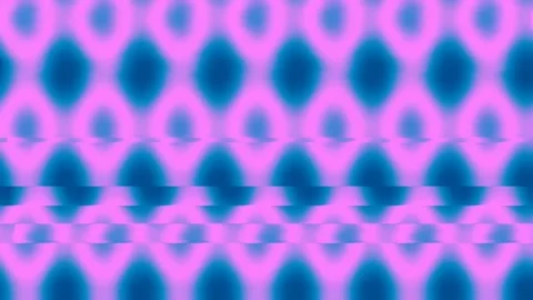 Pulsating Abstract Neon Blue and Magenta Futuristic Data Wave Background Stock Footage 341056111