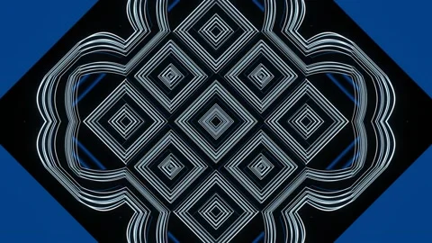 Pulsating abstract pattern. VJ Loop For placement on LED screens and panels. Video stock 179632620