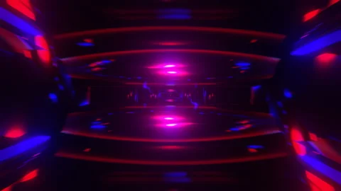 A pulsating and vibrant VJ background with a mesmerizingly trippy effect. Stock Footage 234276063