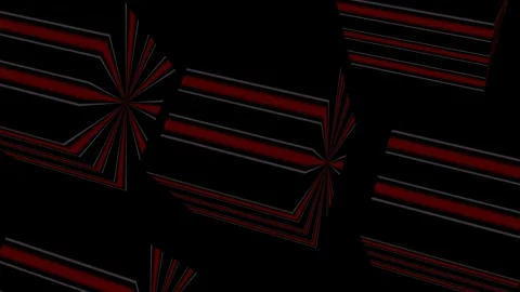 Pulsating background of rotating cubes VJ Loop Stock Footage 173602986