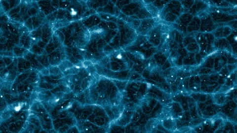 Pulsating blue texture. Shimmer and movement. Stock Footage 309090296