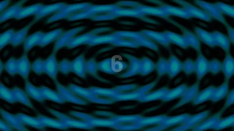Pulsating blue wave background loop for futuristic technology visualization Stock Footage 342093595