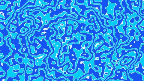 Pulsating color pattern. Animated screensaver looped seamlessly. Random color tr Stock Footage 247000811