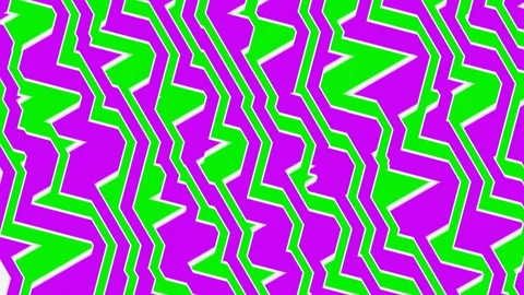 Pulsating color pattern. Looped graphic background. The animated mosaic of abstr Stock Footage 247497523