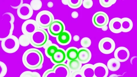 Pulsating color pattern. Looped graphic background. The animated mosaic of abstr Stock Footage 247497592