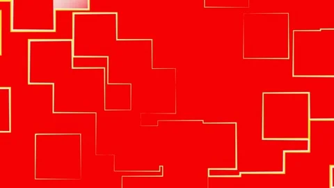 Pulsating color pattern. Looped graphic background. The animated mosaic of abstr Stock Footage 247497647