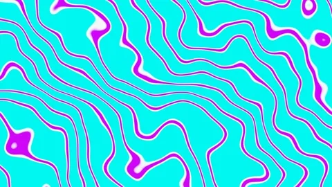 Pulsating color pattern. Looped graphic background. The animated mosaic of abstr Stock Footage 247497991