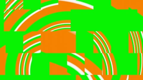Pulsating color pattern. Looped graphic background. The animated mosaic of abstr Stock Footage 247498508