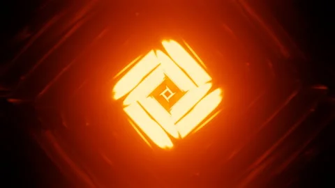 Pulsating cube shape background VJ Loop. | Stock Video | Pond5