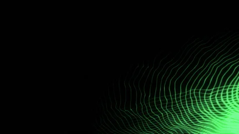 Pulsating disk. spiral structure. place for text. seamless loop. green Stock Footage 86802903