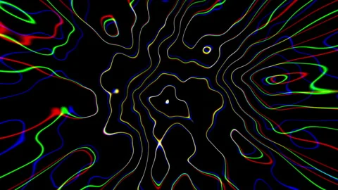 Pulsating Energy Loop Stock Footage 263906606