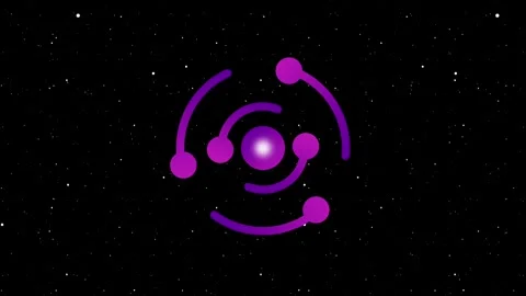 Pulsating Galactic Core Stock Footage 335630451