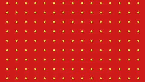 Pulsating green dots on red Stock Footage 114828084