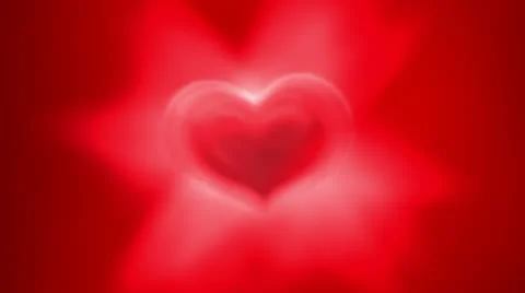 Pulsating Heart Background HD Stock Footage 11018978