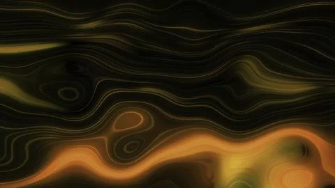 Pulsating neon pattern with curved lines. Motion. Bright neon flashing in marble イラスト素材