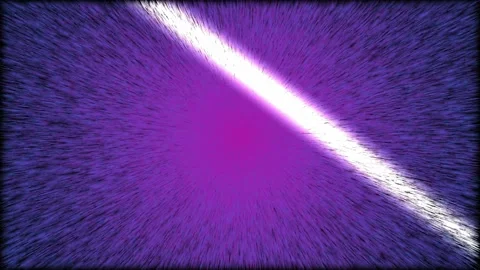 Pulsating Purple Nebula with Diagonal Light Streak in Cosmic Black Space Stock Footage 341691646