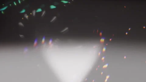 Pulsating Rainbow Patterns and Abstract Forms in Motion Stock Footage 304307299