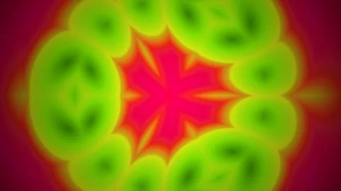 Pulsating Red Energy Flow Background Loop | Abstract Cosmic Tech Visualizer Stock Footage 339785239