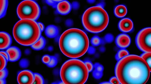 Pulsating sphere.Seamless loop Stock Footage 46388636