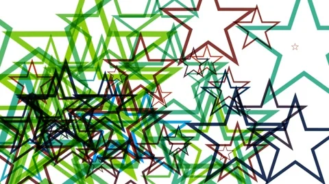 Pulsating Stars Stock Footage 54043286