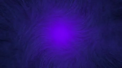 Pulsating Violet Nebula expanding outwards against dark cosmic background w.. Stock Footage 340902726