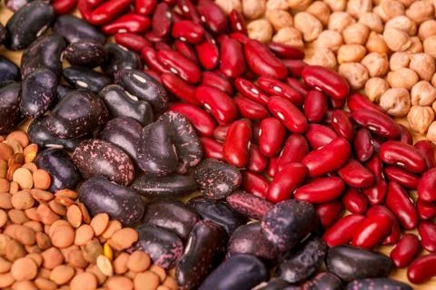 Pulse bean red Stock Photos