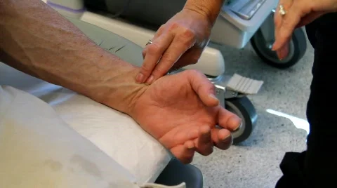 Pulse Check Stock Footage 786004