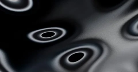 Pulse Echo Noisy Wave Distortion Loop Animated Stock Footage 313944501