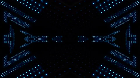 Pulse Led cross  Stock-Footage 61025561