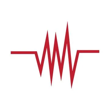 Pulse logo Stock Illustration