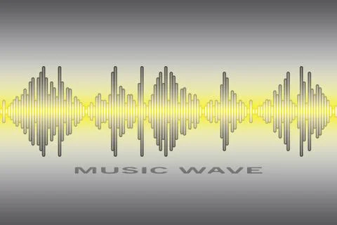 Pulse music player. Stock Illustration