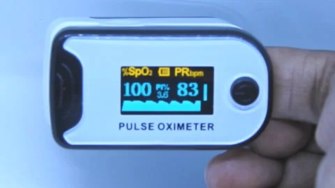 Pulse Oximeter Stock Footage 136401900