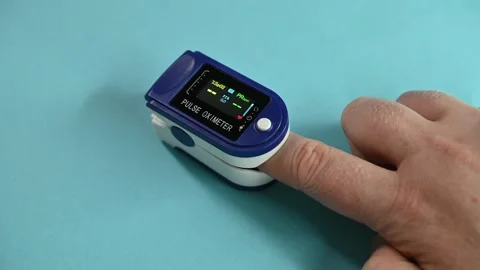 Pulse oximeter Stock Footage 248598483