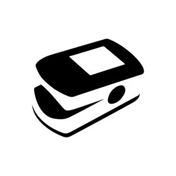 Pulse oximeter Illustrazione stock