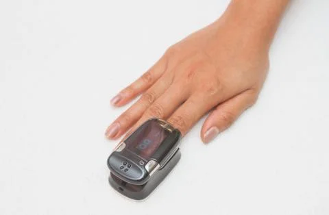 Pulse oximeter Stock Photos