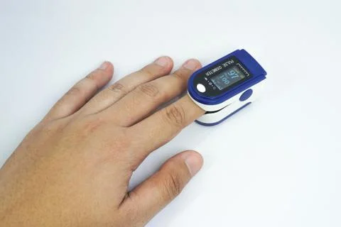 Pulse Oximeter Stockfoto's