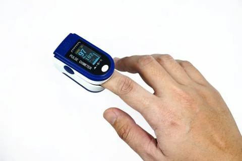 Pulse Oximeter Stockfoto's