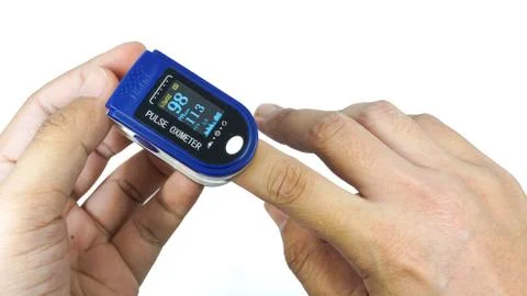 Pulse Oximeter Stockfoto's