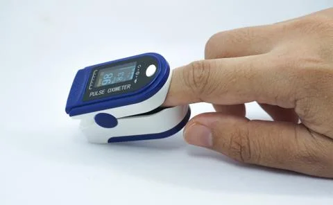 Pulse Oximeter Stockfoto's